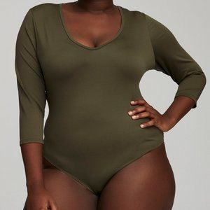 Marsté Montréal 3/4 Sleeve Bodysuit in Flourish